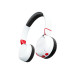 Гарнитура, HyperX, 7G8F2AA, Cloud Mini - Wireless (White), Микрофон съёмный гибкий, Динамики 30 мм, 114 Ом, 20-20000 гц, Блок управления звуком USB удлинитель, Беспроводные, Белый