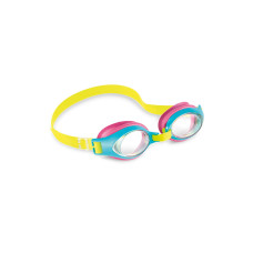 Очки для плавания Junior, INTEX, 55611, Пластик, 3+, Цвет в ассортименте, Блистер