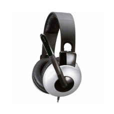 Гарнитура, Genius, HS-05A, Тип крепления: Дуговые, Подключение 3,5 MiniJack, Микрофон, Длина кабеля 1,8 м, Чёрный