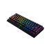 Клавиатура, Razer, BlackWidow V3 Mini HyperSpeed, RZ03-03891600-R3R1, Игровая, Механические переключатели Razer, Подсветка клавиш 16.8 млн цветов, Программируемые клавиши, USB, Анг/Рус, Чёрный