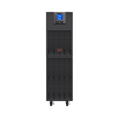 Источник бесперебойного питания, APC, Easy UPS SRV6KI, Онлайн, Мощность 6000ВА/6000Вт, Напольный, 230В, Вых: клеммная колодка, Intelligent Card Slot, LCD, 16шт * 7Ач, Чёрный