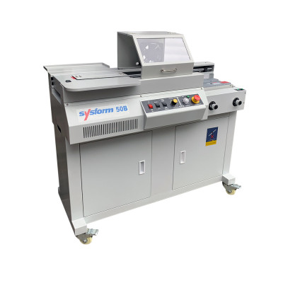 Термоклеевая переплётная машина, Sysform, Perfect Binder 50A, макс.толщена переплета (корешка) 320мм (А4), до 480 книг в час