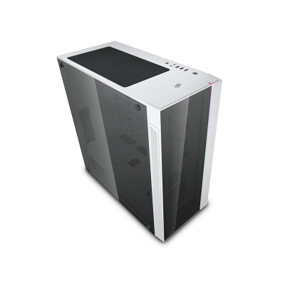 Компьютерный корпус, Deepcool, MATREXX 55 V3 ADD-RGB WH 3F, DP-ATX-MATREXX55V3-AR-WH-3F, E-ATX/ATX/Micro ATX, USB 3.0*1/2.0*2, HD-Audio+Mic, Кулер 3*120см ARGB, Высота процессорного кулера до 160мм, Длина VGA до 370мм, 2*3.5"/2+2*2.5", Сталь 0,6