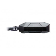 Кабельный КВМ-переключатель, ATEN, CS22H-AT, 2-Port, USB, 4K HDMI, Cable KVM Switch