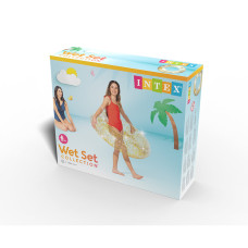 Круг для плавания Glitter 119 см, INTEX, 56274NP, Винил, Оригинального цвета (в ассортименте), Цветная коробка