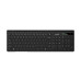 Клавиатура, Genius, Slimstar 7230, Ультратонкая, Беспроводная 2.4ГГц, Кол-во стандартных клавиш 104, Батарейки в комплекте, Размер: 449*161,8*24,9 мм., Анг/Рус, Защита от случайного пролива воды/кофе, Чёрный