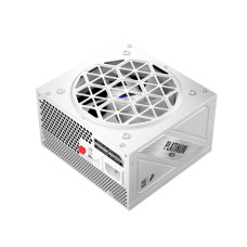 Блок питания, 1STPLAYER, NGDP HA-1300BA3-WH, 1300W, ATX 3.0, APFC, PLATINUM, 20+4pin, 2*4+4pin, 12*Sata, 4*Molex, 4*PCI-E 6+2pin, 1*(16pin)12VHPWR, Modular, Вентилятор 12см, 140х150х86 мм, Белый