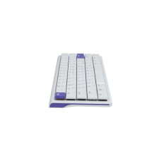 Клавиатура, Ajazz, NKL61/Low/White, NKL61, Игровая, Механическая, 60%, Low Profile Switch, Проводная, USB, Анг/Рус, Белый