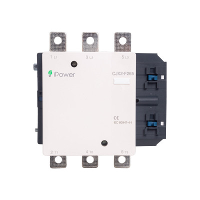 Контактор, iPower, CJX2-F 265A AC 220V