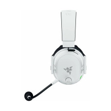 Гарнитура, Razer, BlackShark V3, RZ04-05410400-R3M1, Игровая гарнитура, Динамики 50 мм, THX Spatial Audio, 20 - 28000 Гц, 106 дБ, 32 Ом, Микрофон съёмный однонаправленный, 60 - 16000 Гц, -42 дБ, Беспроводные / Проводные, 2.4 ГГц / Bluetooth / USB, Белый