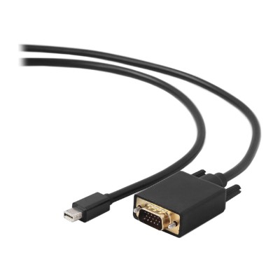 Кабель SVGA, MiniDisplayPort to D-Sub (VGA),  1.8m,  Cablexpert CC-mDPM-VGAM-6 Cable