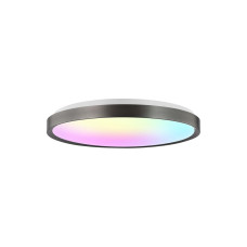 Потолочная лампа, Yeelight Ceiling Light Jupiter D 500, YLXDD-0271, Wi-Fi/Bluetooth/BLE, 220 - 240 V, Частота переменного тока 50 - 60 Hz, Мощность 24 Вт, 2000 Лм, 2700К-6500К, Xiaomi Home, Yeelight App, Маруся, Салют Сбер,Алиса, Серый