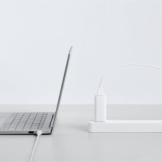 Интерфейсный кабель, Xiaomi, 6A Type-A to Type-C Cable, BHR6032GL/H26250, TPE, 100см, 20V-6F Max, Белый