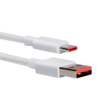 Интерфейсный кабель, Xiaomi, 6A Type-A to Type-C Cable, BHR6032GL/H26250, TPE, 100см, 20V-6F Max, Белый