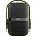 Внешний жесткий диск Silicon Power A60 5 TB (SP050TBPHDA60S3K), black-green HDD USB SP050TBPHDA60S3K, USB 3.2