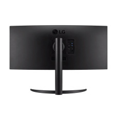 Монитор, LG, 34WR55QK-B, 34", 3440x1440, IPS, 100 Гц, HDMI*2, DP*1, USB*2, USB-C*1, Аудиовыход, 400 кд/м2, 1200:1, 16.7млн., 5мс, 178/178, 21:9, Черный