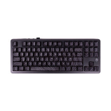 Клавиатура, Ajazz, AK870/PLUS/Avocado/Black, AK870 Plus, Игровая, Механическая, TKL, Avocado Switches, Бесроводная, USB, 2,4 ГГц, Bluetooth, Подсветка RGB, Анг/Рус, Чёрный