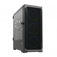 Корпус ATX midi tower Zalman Z8 TG, (без БП), Черный 