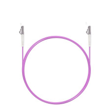 Патч корд оптоволоконный,, LC/UPC-LC/UPC MM OM3 50/125 Simplex 3.0мм 1 м, LSZH