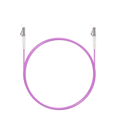 Патч корд оптоволоконный,, LC/UPC-LC/UPC MM OM3 50/125 Simplex 3.0мм 1 м, LSZH