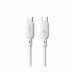 Интерфейсный кабель, Baseus, Silky (P10377704213-01), Type-C to Type-C, 100W, 2m Белый Интерфейсный кабель, Baseus, Silky (P10377704213-01), Type-C to Type-C, 100W, 2m Белый
