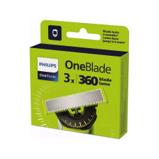 Сменные лезвия 360 Philips для OneBlade QP430/50 3 шт Сменные лезвия 360 Philips для OneBlade QP430/50 3 шт