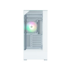 Компьютерный корпус, Zalman, P40 Prism Plus White, P40 Prism Plus White, ATX, 3*3.5"/2*2.5", Высота кулера до 165 мм, Длина VGA до 420 мм, 452х235х495 мм, Без Б/П, Белый