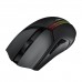 Мышь Aula F813 Mouse Wireless, Gaming, 4800 dpi, USB, black