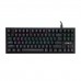 Клавиатура USB, Aula F3032 brown switch, Черный KeyBoard mechanical, 87 keys, backlit, black