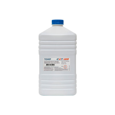 Тонер, CET, CET111053C500, Синий, CE28-C (CPT), TN-324C/227C, Для картриджей KONICA MINOLTA Bizhub C258/308/368/227i/257i, 500г/бут, Япония.
