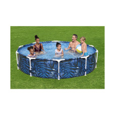 Каркасный бассейн Steel Pro 305 х 66 см, BESTWAY, 56985, Винил, 4062 л., Стальной каркас, Многоцветный принт, Цветная коробка