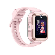 Смарт часы, Huawei, Kid Watch 4 Pro ASN-AL10, Дисплей 1.41" цветной AMOLED-экран, Разрешение 320 x 360, Водонепроницаемые (5 АТМ), Вес 57,5 гр, (Pink) Розовый