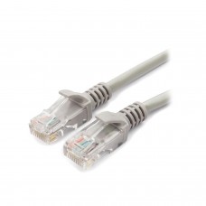 Патч-корд Cablexpert PP6U-0.25M, серый 