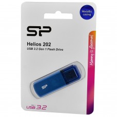 Флешка USB Silicon Power, Helios 202, 128GB, Синий 