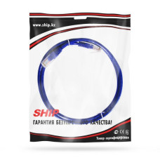 Патч Корд, SHIP, S3025BL0050-P, Cat.5e, UTP, LSZH, RJ-45, 0.5 м, Синий, Пол. пакет