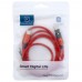 Кабель USB, Kuulaa KL-O134, 1.2м, Красный Cable Type С - Type C, 3A/60W, поворотный, red