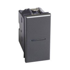 Кнопка AXL, Legrand, HS4005N, 10А 1м антрацит