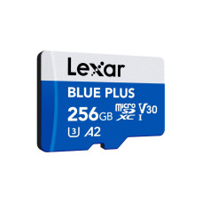 Карта памяти Lexar Blue plus LMSBLPL256G-BNANG 256GB + адаптер Карта памяти Lexar Blue plus LMSBLPL256G-BNANG 256GB + адаптер