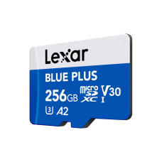 Карта памяти Lexar Blue plus LMSBLPL256G-BNANG 256GB + адаптер Карта памяти Lexar Blue plus LMSBLPL256G-BNANG 256GB + адаптер