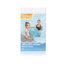 Надувной пляжный мяч Groove 'n Splash 51см, BESTWAY, 31036, Винил, 2+, Цвета в ассортименте, Пакет