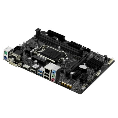 Материнская плата Gigabyte H410M S2H V2 MB Socket1200, MATX, iH470 (VGA+DVI+HDMI), 2DDR4, PCIx16, 2PCIx1