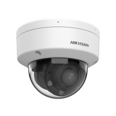 IP видеокамера, Hikvision, DS-2CD1723G2-LIZU, Купольная, CMOS- матрица 1/2.9" progressive, Smart ИК/Белая до 30м 2 mp 0.005 Lux F1.6 Варифокальный моторизованный объектив f28-12 мм, Аудио 1Микрофон 1MicroSD до 512Gb DWDR, IP67, PoE, 12VDC