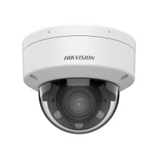 IP видеокамера, Hikvision, DS-2CD1723G2-LIZU, Купольная, CMOS- матрица 1/2.9" progressive, Smart ИК/Белая до 30м 2 mp 0.005 Lux F1.6 Варифокальный моторизованный объектив f28-12 мм, Аудио 1Микрофон 1MicroSD до 512Gb DWDR, IP67, PoE, 12VDC