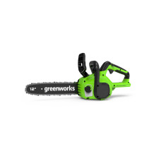 Цепная пила аккумуляторная, Greenworks, 2007007UB, GD24CS30, 24V, 30см, бесщеточная, c 1хАКБ 4 Ач и ЗУ