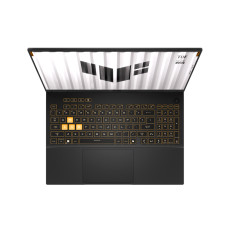 Ноутбук, ASUS, TUF Gaming F16 FX608JMI-TU367, 90NR0NB1-M00LT0, 16", FHD+ 1920x1200, IPS, 144Hz, Core i7 14650HX, 16GB DDR5, 512GB SSD M.2, NVIDIA GeForce RTX 5060, 8GB GDDR7, DOS, Серый