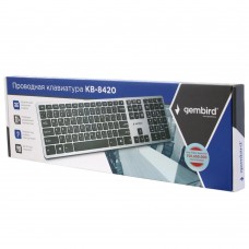 Клавиатура USB, Gembird  KB-8420, Черный 