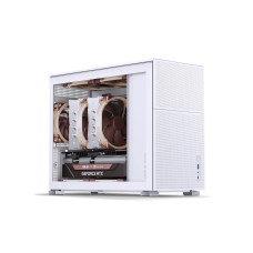 Компьютерный корпус, Jonsbo, D31 MESH White, Mini-Tower, M-ATX/DTX/ITX, Type-C*1/USB3.0*1, Audio+Mic, Высота процессорного кулера до 168 мм, Длина VGA до 400 мм, 2*2.5"/1*3,5", Сталь, Пластик, Закаленное стекло, 205*347.5*440, Без Б/П, Белый