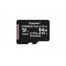 Карта памяти microSDXC 64GB, Kingston SDCS2/64GBSP 