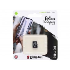 Карта памяти microSDXC 64GB, Kingston SDCS2/64GBSP 