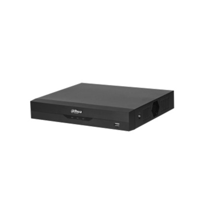 Гибридный видеорегистратор, Dahua, DH-XVR5108HS-I3, Подключение IP-видеокамеры 8+4 канала с разрешением до 6Мп на каждом канале, Wi-Fi, 3G/4G, Внутренний жесткий диск 1 порт SATA, до 10 ТБ